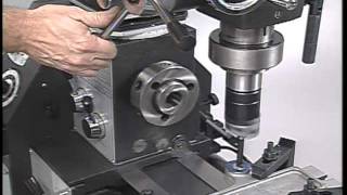 How to Drill with a Combo Lathe Mill  Why a Variable Speed Drive Helps [upl. by Leahkim]