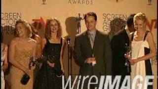 Portia De Rossi SAG awards 1999 Ally Mcbeal Win [upl. by Delcine249]