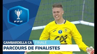 Coupe Gambardella finale  Parcours de finalistes Toulouse  SaintEtienne I FFF 20182019 [upl. by Nylime]