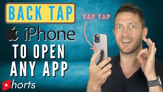 How to Open ANY APP with iPhone BACKTAP Shorts [upl. by Rammus32]