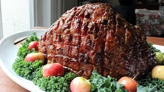 Crispy HoneyGlazed Ham  How to Make a Honey Baked Holiday Ham [upl. by Effie248]