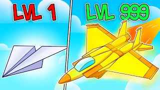 SAMOLOT 1 LEVEL vs 999 LEVEL w Roblox [upl. by Ellery]