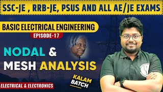 Basic Electrical Engineering  17  Nodal amp Mesh Analysis  Electrical [upl. by Einnaoj]