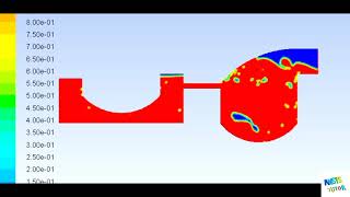 Two Phase Fluid FlowVOF Modeling and Analysis Ansys Fluent Tutorial  Multiphase Flow Lesson 1 [upl. by Ynaiffit261]