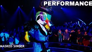 Mallard Sings quotMy Housequot by Flo Rida  The Masked Singer  Season 6 [upl. by Calmas]