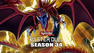 Yugioh Master Duel Season 34 Monarchs  Lets Rev It Up [upl. by Aihsemak707]