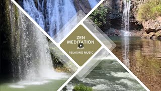 quot30Minute Zen Meditation Waterfall Serenity  Daily Relaxation for Mental Peace 🌊🎶  Namastequot [upl. by Adlitam922]