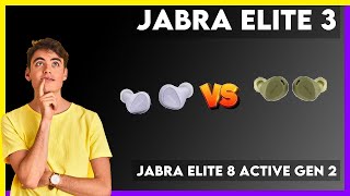 Jabra Elite 3 vs Jabra Elite 8 Active Gen 2 Comparison [upl. by Pallas]