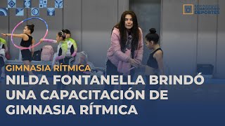 Nilda Fontanella brindó una capacitación de gimnasia rítmica en Comodoro [upl. by Nisbet]