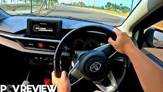 POV REVIEW  TOYOTA NEW AGYA 12 G CVT 2023 🔥GAME CHANGER🔥 INI LCGC  New Car Tour amp Test Drive [upl. by Adnohsor963]