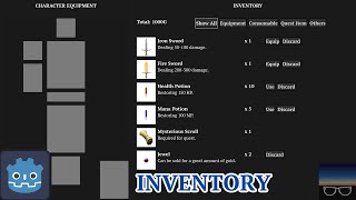 Making Game Inventory In Godot 4 [upl. by Ellenid]