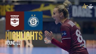 Rapid Bucuresti 🆚 Buducnost  Round 1  EHF Champions League Women 202425 [upl. by Groome]