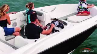 Bayliner 160 EL Element 16 Deck Boat Review [upl. by Esilrac3]