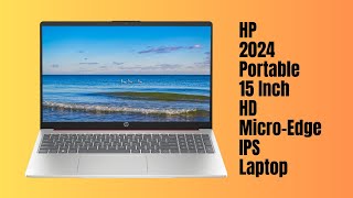 HP 2024 Portable 15 HD MicroEdge IPS Laptop Review  Realtecshop [upl. by Silloc]