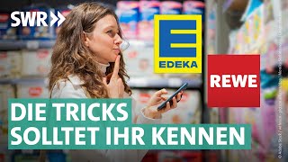 Edeka und Rewe – Produkte und Preise unter der Lupe  Die Tricks NDR amp SWR [upl. by Nihi918]