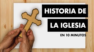 HISTORIA DE LA IGLESIA EN CASI 10 MINUTOS [upl. by Lucier792]