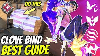 Clove Bind Guide  One Way Smokes  Tips and Tricks Valorant [upl. by Assirok]