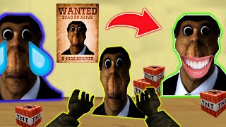 Crying Obunga Wants Me To Save Baby Obunga In Hotel Full Of Angry Obunga Family  Nextbot Garrys mod [upl. by Anaej]