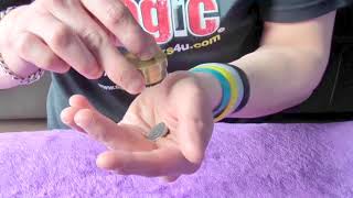 MAGIC TRICK Okito Box Coin Penetration REVEALED [upl. by Luna]