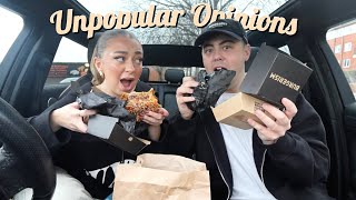 Unpopular Opinions Mukbang [upl. by Ecirtap]