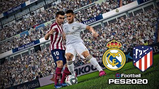 5 Minutes of Football PES 2020  Real Madrid v Atlético Madrid [upl. by Edra]