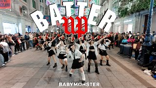 KPOP IN PUBLIC BABYMONSTER 베이비몬스터  BATTER UP  Dance Cover by EST CREW from Barcelona [upl. by Kenlay]