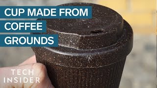 How A Company In Berlin Is Turning Coffee Grounds Into Reusable Cups [upl. by Ravens892]