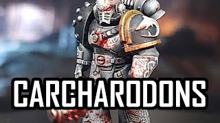 Kitbashing The Charcharodons  The Pentarchy of Blood  Warhammer 40k Conversion Guide [upl. by Stanislaw]