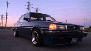 Toyota Cressida 5MGE Magnaflow Exhaust [upl. by Ahsimrac]