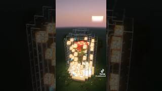 Rose Glass Dome Build Minecraft  shortsfeed shortslive shorts minecraft tutorial [upl. by Aneele609]