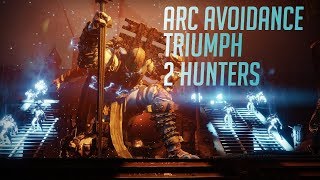 Destiny 2 Arc Avoidance Triumph With 2 Hunters The Hollowed Lair Nightfall Boss  Forsaken DLC [upl. by Lledniuq331]