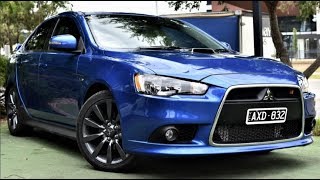 B9305  2015 Mitsubishi Lancer Ralliart CJ Auto 4WD Walkaround Video [upl. by Ynnaj]