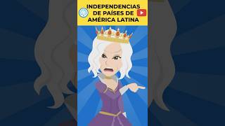 HISTORIA  INDEPENDENCIAS DE PAÍSES DE AMÉRICA LATINA EstoEsLoQueSomos [upl. by Konstance869]