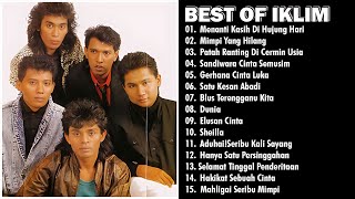 THE BEST OF IKLIM  HAKIKAT SEBUAH CINTA  JIWANG MALAYSIA  IKLIM FULL ALBUM [upl. by Miharba]