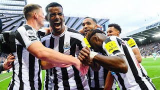 Newcastle United 1 Fulham 0  Premier League Highlights [upl. by Aennil]