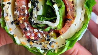 Lettuce Wrap “ Sandwich “ [upl. by Otrebliw174]