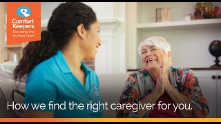 How does Comfort Keepers select caregivers [upl. by Colinson492]