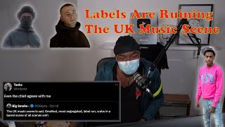 How Record Labels Are Destroying The Uk Music Scene [upl. by Ydnyc]