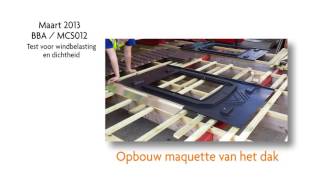 GSE INROOF SYSTEM  Tests MCS012 Certification BBAUK Dutch [upl. by Einotna833]