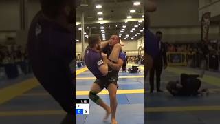 Triangle Attempt On a Super Heavyweight IBJJF Jiu Jitsu Con 2024 [upl. by Morganne]