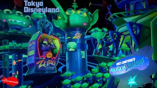 Buzz Lightyears Astro Blasters Tokyo Disneyland Closed Complete Experience POV [upl. by Airdnek]