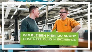 Ausbildung zum Tischlerin beim Crottendorfer Tischlerhandwerk  Erzgebirge LIVE [upl. by Aklog612]