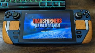 Transformers Devastation  Steam Deck gameplay [upl. by Cos157]