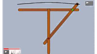 Mecanismo articulado para trazar la concoide [upl. by Jammie989]