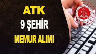 ATK 9 ŞEHİR MEMUR ALIMI [upl. by Saxena]