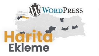 Wordpress Sitenize İnteraktif Harita Ekleme 2022 [upl. by Lucy496]