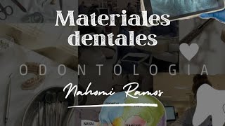 Materiales Dentales [upl. by Eelloh]