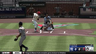 Is this the nastiest pitch in mlb show 24 100mph sinker [upl. by Yennep]