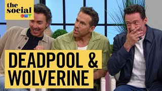 Ryan Reynolds Hugh Jackman Get The SHOCK Of Their Lives  The Social [upl. by Nevada]