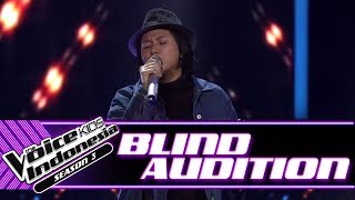 Alisha  Mother May I Sleep With Danger  Blind Auditions  The Voice Kids Indonesia Season 3 2018 [upl. by Ellivnarg]